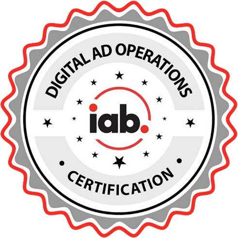 IAB Digital Ad Operations certification badge
