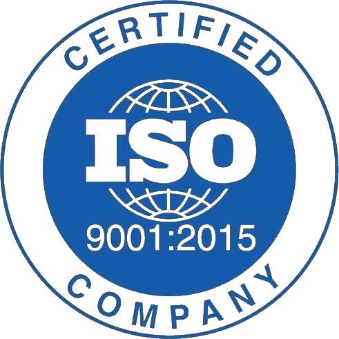 ISO 9001:2015 quality management system certification badge – Responsive Media Tech Services